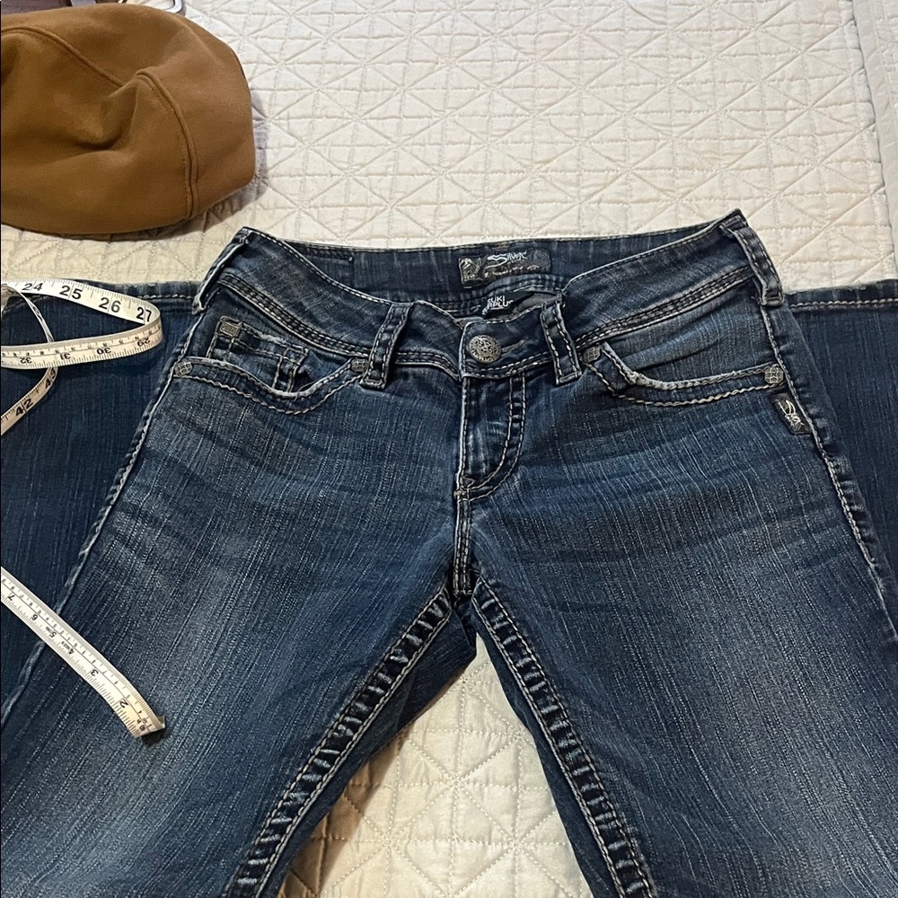Silver Jeans Women's Dark Blue Denim